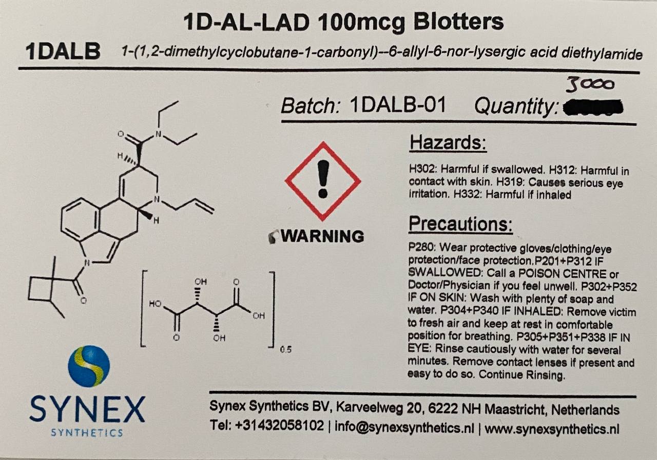 1D AL LAD ブロッター  100mcg